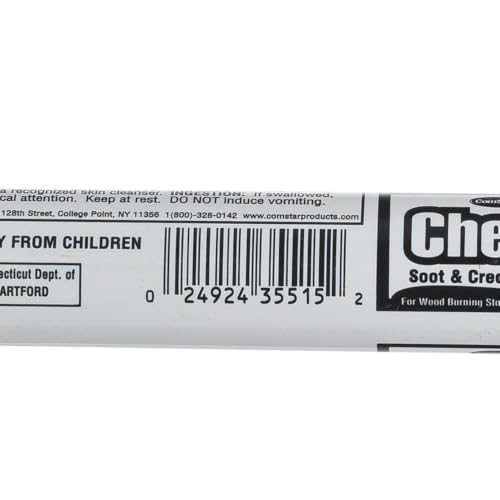 ComStar Chem Vac Soot Remover Sticks,1 Sticks, The Original Soot Stick, Fast-Acting Boiler and Furnace Cleaner, Removes Soot and Creosote, Easy Drop-in Use (Pack of 12)