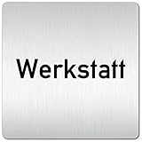 vollmaterial aluminium Türschild aus Oberflächen veredeltem (eloxiertem) Aluminium