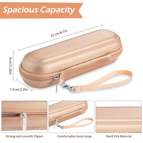 Image of Hard Shell Travel Case for Oral-B /Phlips Sonicare Electric Toothbrush (Gold)