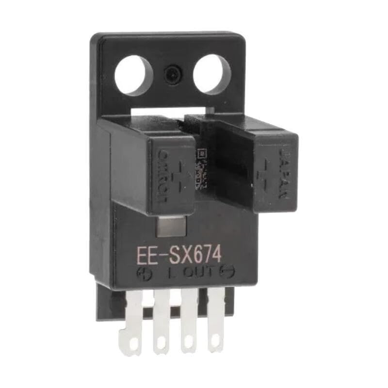 Capteur photoélectrique EE-SX674P Omron avec sortie PNP et format en U