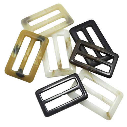 Boucles en résine de 5,1 cm pour personnaliser vos tenues d'été et foulards