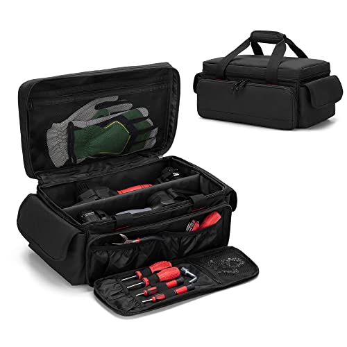 SAMDEW Mini Kettensägen Trage Tasche, Kettensägen Werkzeug Kasten für 4 Zoll Mini Kettensäge, Kettensägen Zubehör Tasche für 6 Zoll Kettensäge Kabellos (Ohne Batterie), Patentiertes Design Cover