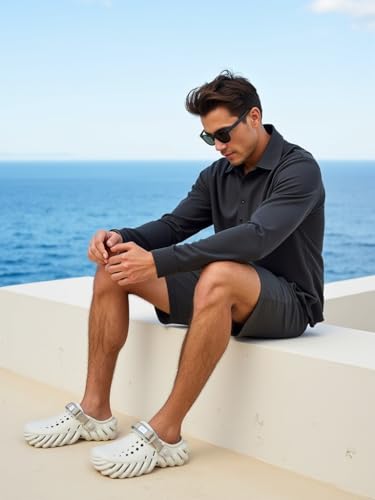 Fashion Casual Clogs for Men's Outdoor Pillows Sandals Women's Indoor Cloud Slides Comfortable Non Slip Mules&Clogs Unisex2