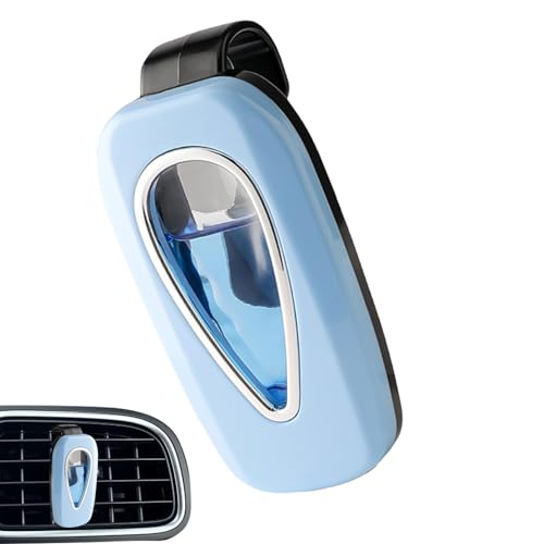 Ambientador para rejilla de coche,Ambientador de coche | Difusor de aromaterapia para coche - Difusor de aroma para coche Ventilador Decor Refrescador de coche Eliminador de olor