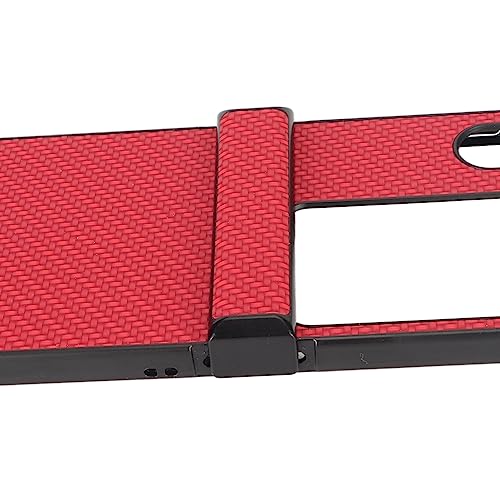 Rankomu Protector för OPPO Find N2 Flip - Röd Kolfiber Fodral