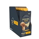 Encore 100% Natural Chicken Bone Broth Dry Food Topper for Dogs, Grain Free with Collagen to Support Healthy Joints & Skin, 6 x 200g Spout Pouch