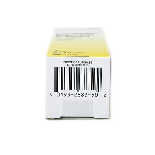 Bayer Diagnostics Ketodiastix Reagent Strips - Sku Ams2883_Bx50 #TOP3