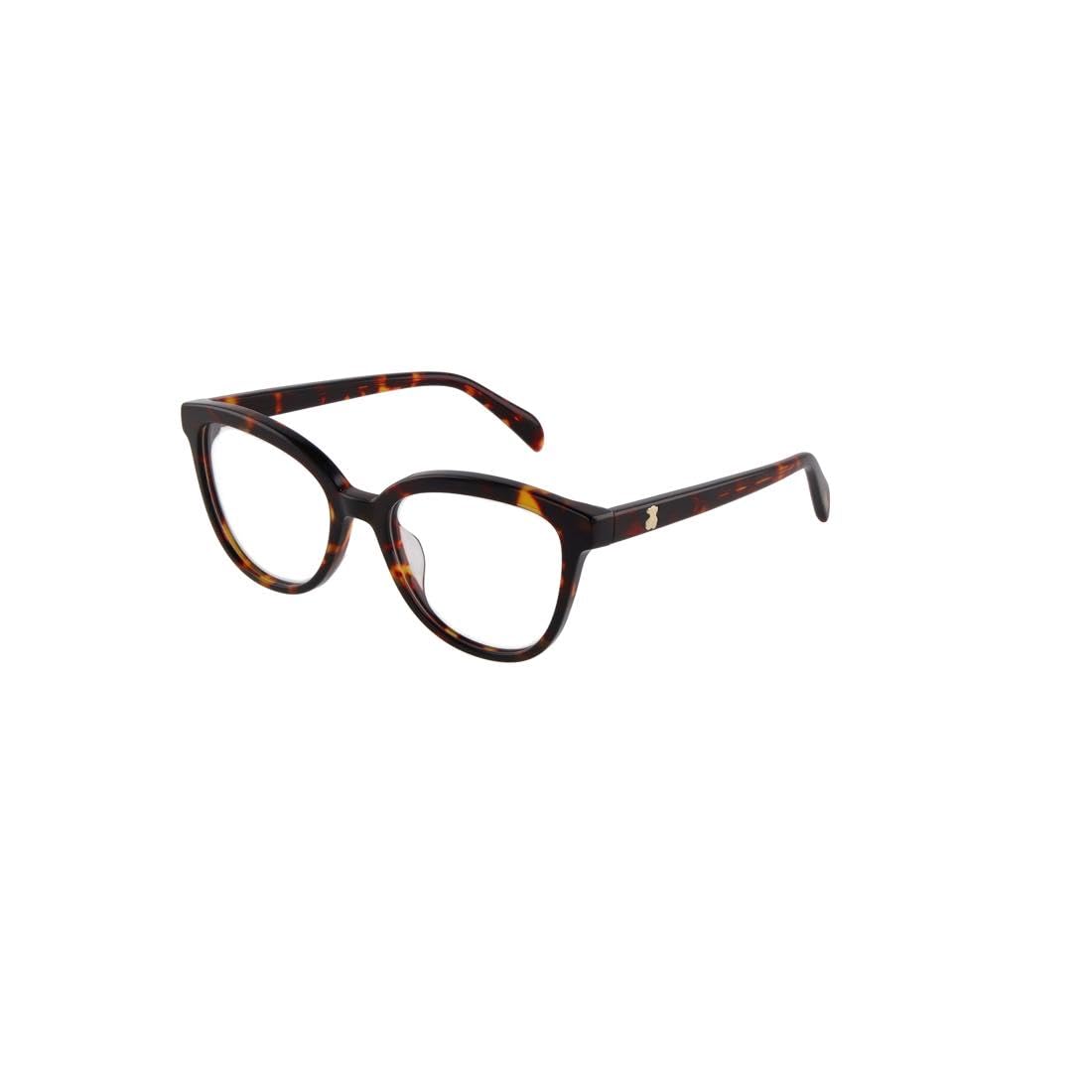 TOUS Eyeglass Frame VTOB93 Shiny Red Havana 53/18/135 Damskie okulary, Shiny Red Havana, 53/18/135