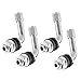 KooingTech 90 Degree Motorcycle Valve Stem, 4pcs Aluminum Alloy Tire Valve Stem for Car, Motorbike, Universal Fit