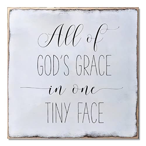 Aihesui Wood Sign Hanging Home Wall Decoration All of God's