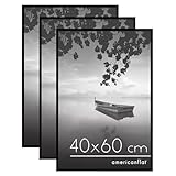Chargement facile: grâce à notre cadre noir, charger vos photos est un jeu d'enfant. Il suffit de la placer derrière le plexi poli et de glisser les quatre bordure autour. Changez et remplacez rapidement vos photos, posters ou œuvres d'art.