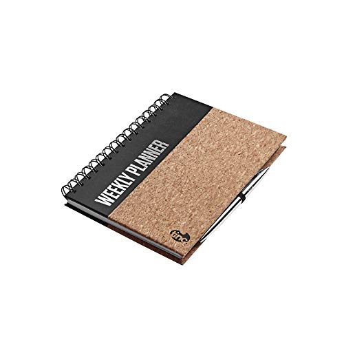 Tinc Planificador semanal A5, vista semanal, bolígrafo inteligente incluido, páginas a rayas y planificador de cuaderno con espiral