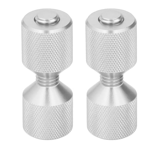 Aluminium Flange Alignment Pin Set Dual Hole Pins 1‑1/8in for 0.5 to 14in 150LB Flanges (Silver) - Image 2