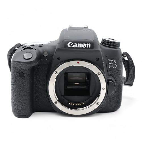 Canon EOS 760D Appareil photo reflex numérique 24,2 Mpx (écran tactile 3' (7,62 cm)), Noir