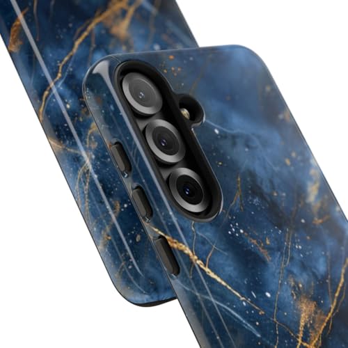 Coque marbre bleu Samsung S25 Plus accessoire mode tendance chic - 2
