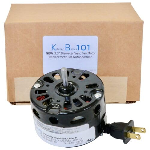 Replacement for fits 3.3 Inch Diameter Vent Fan Motor Direct Replacement For Nutone/Broan 40933