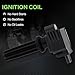 Autopptimus UF670 CM5Z12029A Ignition Coil, Compatible with Ford Lincoln Escape Focus Fusion 2012-2019 Explorer Edge EcoSport Taurus MKT MKC MKZ Mustang - 2.0 2.3 2.5 L4 Replaces DG546 5C1873 C1816