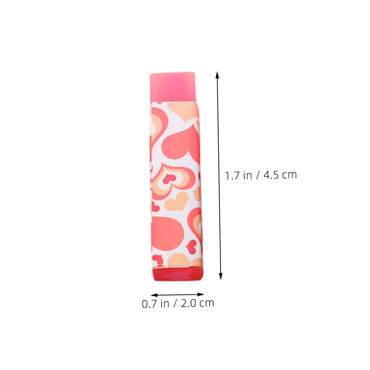 Gomme da Cancellare a Cuore Kawaii 32 Pezzi in Pvc | Festa Scuola Decor, Cartoon Erasers, Learning Stationery, Facile da Usare, per Bambini e Kids