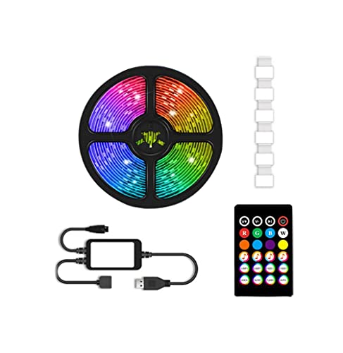 Draadloze LED TV-achterlicht 60 LED's Waterdichte Romote Control RGB Strip Light 2M, LED-verlichting - Image 4