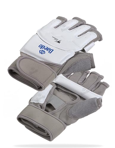 WT Recognized Taekwondo Hand Protector for International Competitions, Sponge, Synthetic Leather & Stretch Fabric – Comfortable and Durable Protection