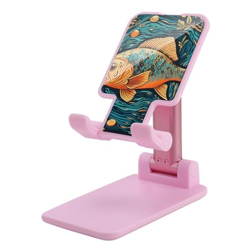 Support de téléphone portable pliable poisson coloré idéal pour vos recettes et appels vidéo