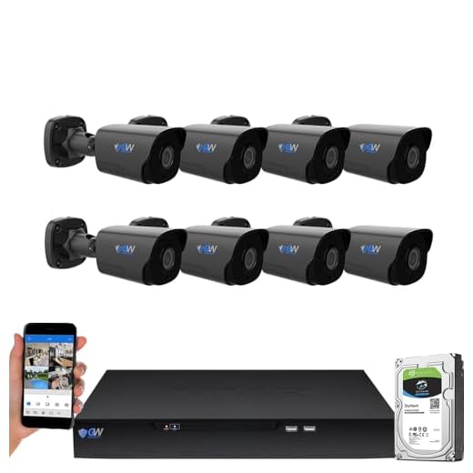 GW Security 12MP NVR AI Camera System