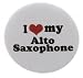 A&T Designs Unisex - I Love my Alto Saxophone 1.25