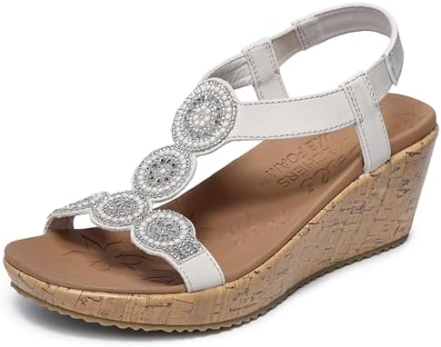 Skechers BEVERLEE - DATE GLAM womens Wedge Sandal