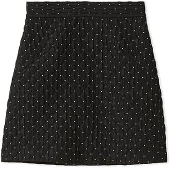 新品　fray i.d マトラッセラメジャガードフレアスカート　ブラック　0 FRAY I.D（フレイ・アイディー） ボトムス 24秋冬 マトラッセラメ