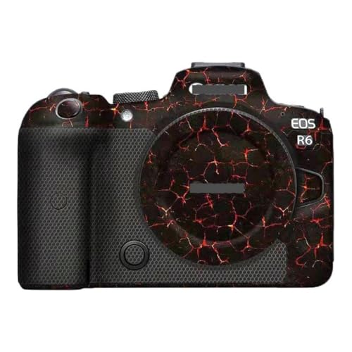 Protection anti-rayures Canon EOS R6 skin vinyle lave volcanique contre l'usure