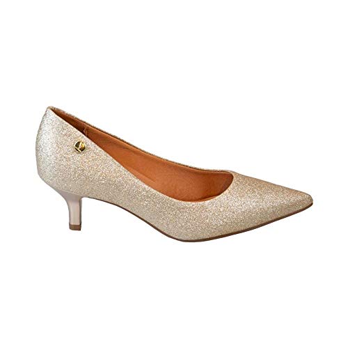 SCARPIN ELEGANTE COM BRILHO VIZZANO DOURADO 1334100 38 DOURADO