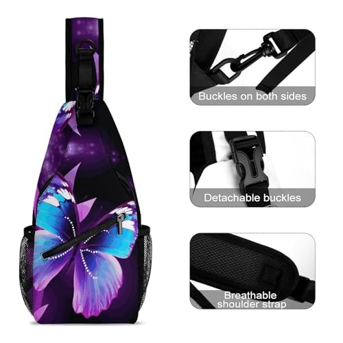 Bolso tipo Sling Crossbody para mujer y hombre miniatura 3