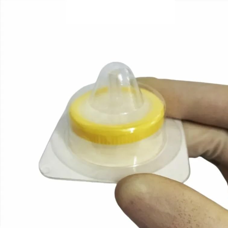 Unidad de filtración estéril de laboratorio con aguja de membrana de éster de celulosa mixta (MCE) de 33 mm en lugar de Millex GS SLGS033(33mm 0.22um)