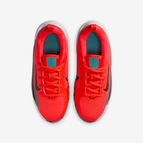 Nike IsoFly Big Kids' Basketball Shoes (FN4384-600, Bright Crimson/Smoke Grey/Black/Team Red)4