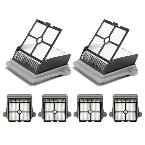 iFLOOR 5 Breeze �R���v���[�gHEPA�t�B���^�[ (6��) Tineco Floor ONE S7 PRO/ONE S6 �X�}�[�g�R�[�h���X�E�F�b�g�h���C�|���@�t�B���^�[�A�����p���i6�t�B���^�[�B