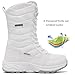 FW FRAN WILLOR Women's Waterproof Winter Snow Boots Warm Comfortable with Side Zipper - 2025 Fashion Lightweight Hiking boots for Cold Weather Insulated Mid Calf Military Booties