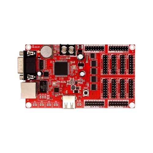 KACOME Character Card ZH-E3L Secondary Development LED Display Control Card Network Port Serial Port E3L(ZH-E3L Character Card (NIC-RS232))
