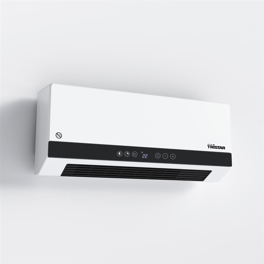 Termoventilatore Ceramico da Muro, Bianco, 2000W, Elettrico KA-5210
