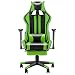 Produktbild Soontrans Gaming Stuhl mit Fußstütze & Wippfunktion, Schaumstoff Gepolstert, Gaming Sessel 150kg Belastbarkeit, Armlehnen Höhenverstellbar, Geeignet für Xbox Playstation PP Live-Stream (Grün)