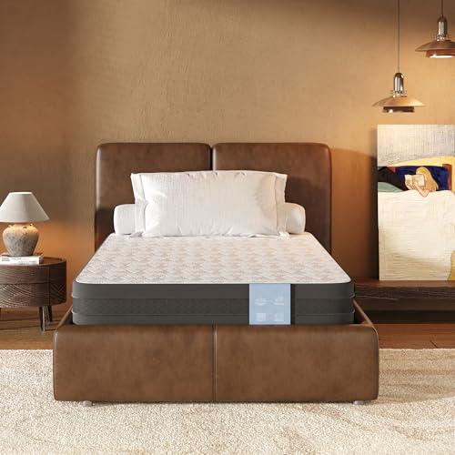 Image of FLEXISPOT 12'' Gel Memory Foam Mattress, Bamboo Viscose, Assembled in USA