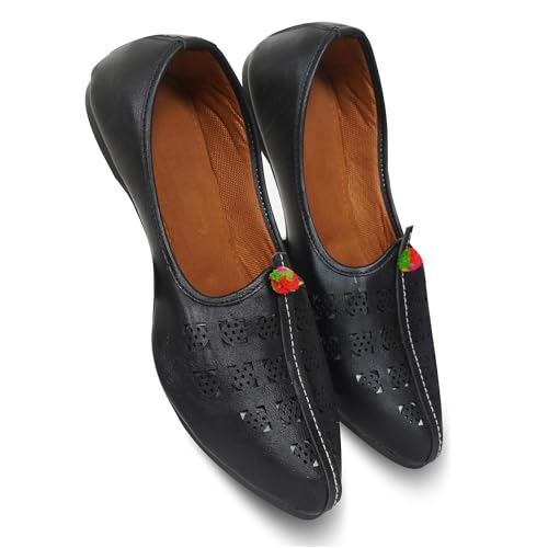 Image of DFR Mens Juttis Ethnic Mojaris | Casual Loafers Juti Shoe for Men