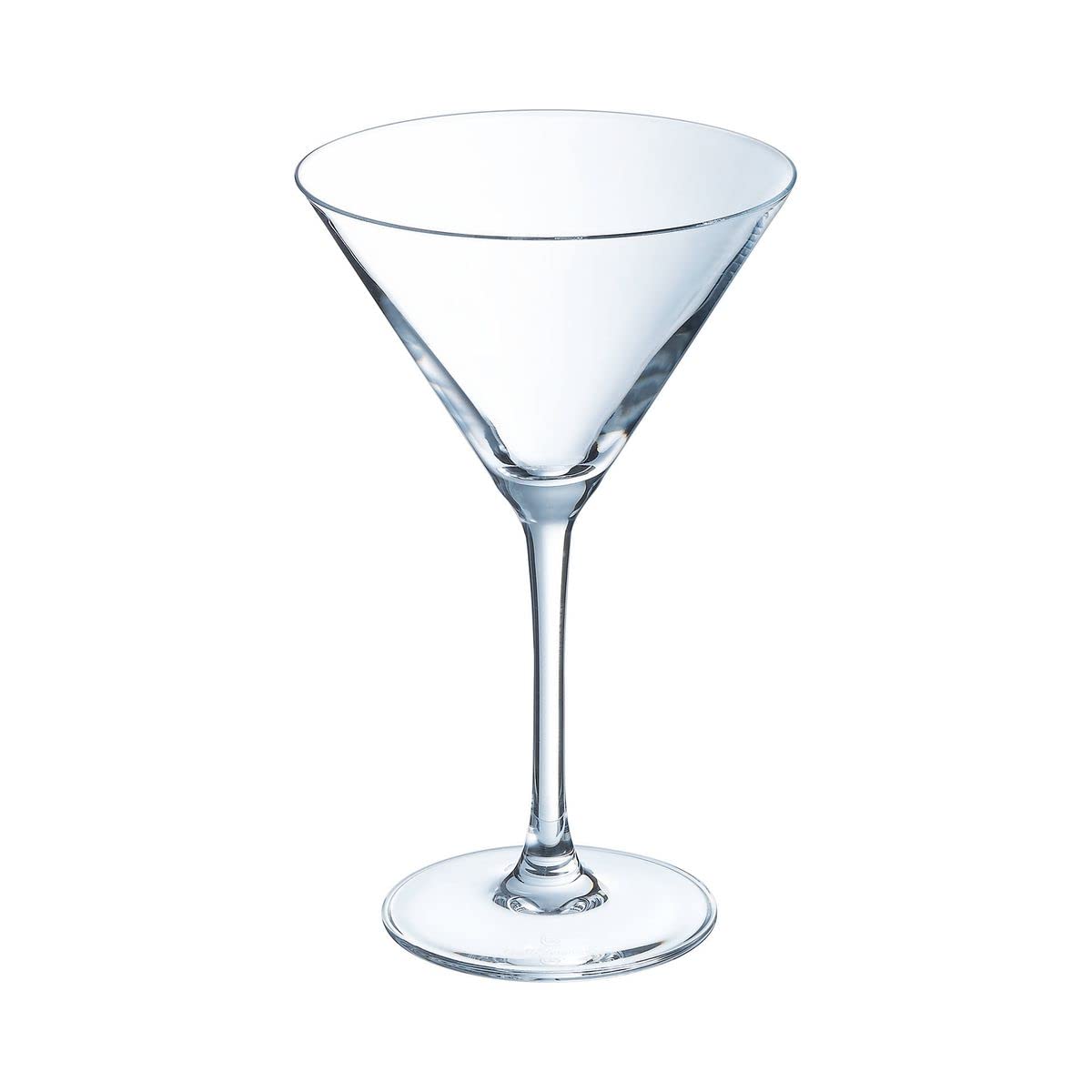 Chef & Sommelier Set de 6 copas martini Cabernet de krysta 30 cl | Transparente, Krysta, formato alto, acabado brillo, 30 cl, 6 piezas, borde fino, fácil de limpiar