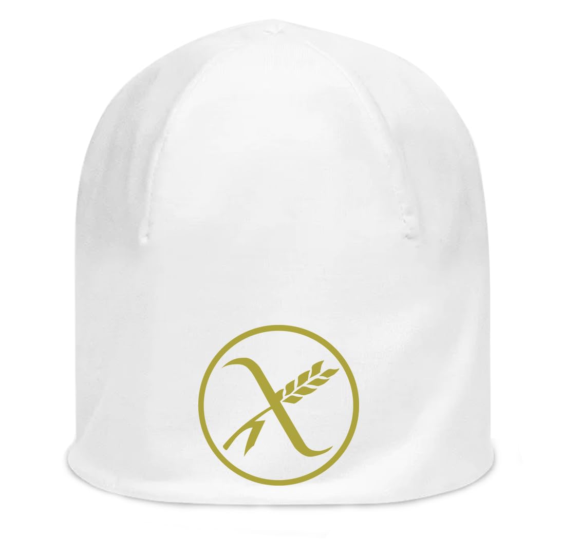 Bonnet en coton fin blanc extensible : la solution anti-irritation en taille unique - 3