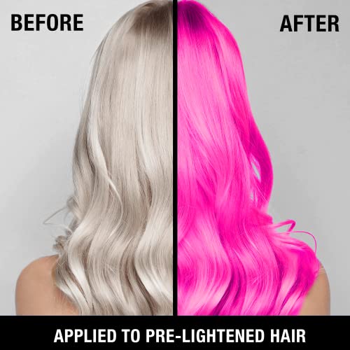 Pure Blends Tempted Pink Semi Permanent Direct Hair Dye Pigment | Stain With Vivid Tones | For Color Treated Hair | Keratin Infused & Cruelty Free | Sulfate, Sodium Chloride, Ppd & Paraben Free #TOP2
