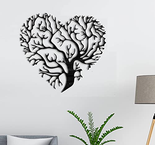 Pet-Jos Arbre de vie - Décoration murale en bois naturelle - Grande décoration murale