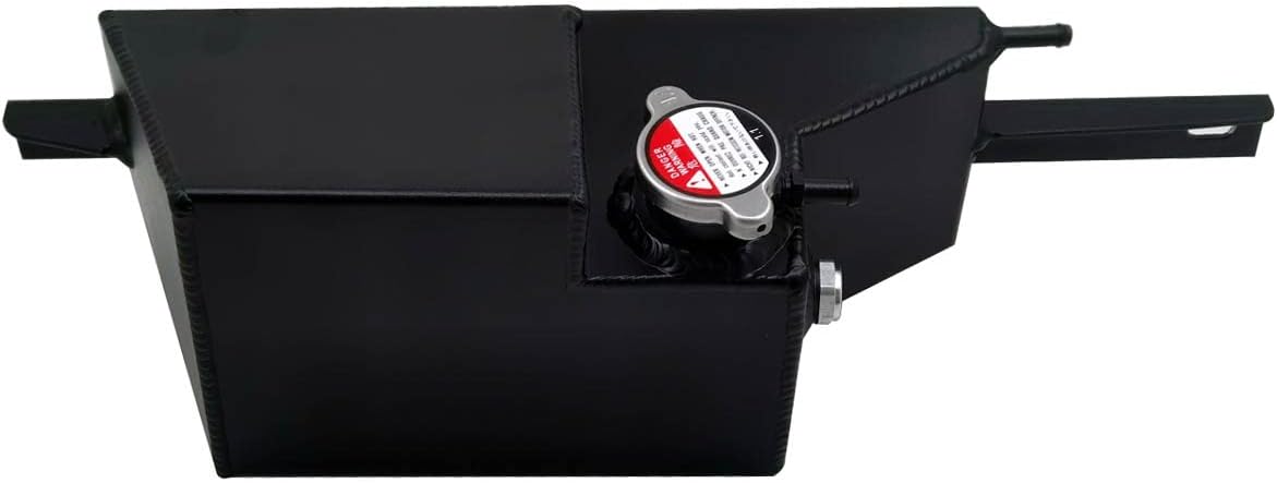 Aluminum Coolant Reservoir Expansion Overflow Tank for GTR R35 GT-R35 VR38DETT 2009-2018 Black