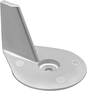 Boat Motor Trim Tab Anode Fit for Mercury Mariner Force 25HP 30HP 35HP 40HP 45HP 50HP 2/4 Stroke R.P 3.5" Outboard Engine Replace 822157T2 822157C2