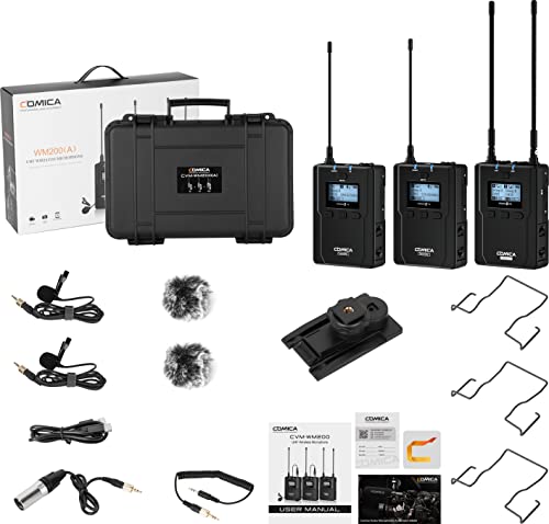 COMICA CVM-WM200 (A) Full Metal Professionale UHF