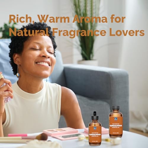 Aceite Esencial de Sándalo 2 Oz Puro para Aromaterapia miniatura 4
