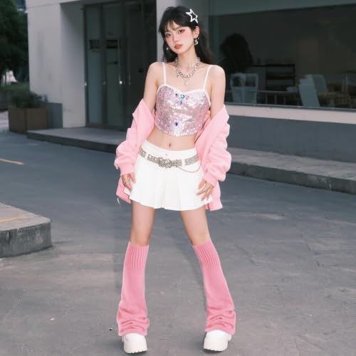 Image of Junely Leg Warmers for Women Kawaii Leg Warmer Baggy Legwarmers